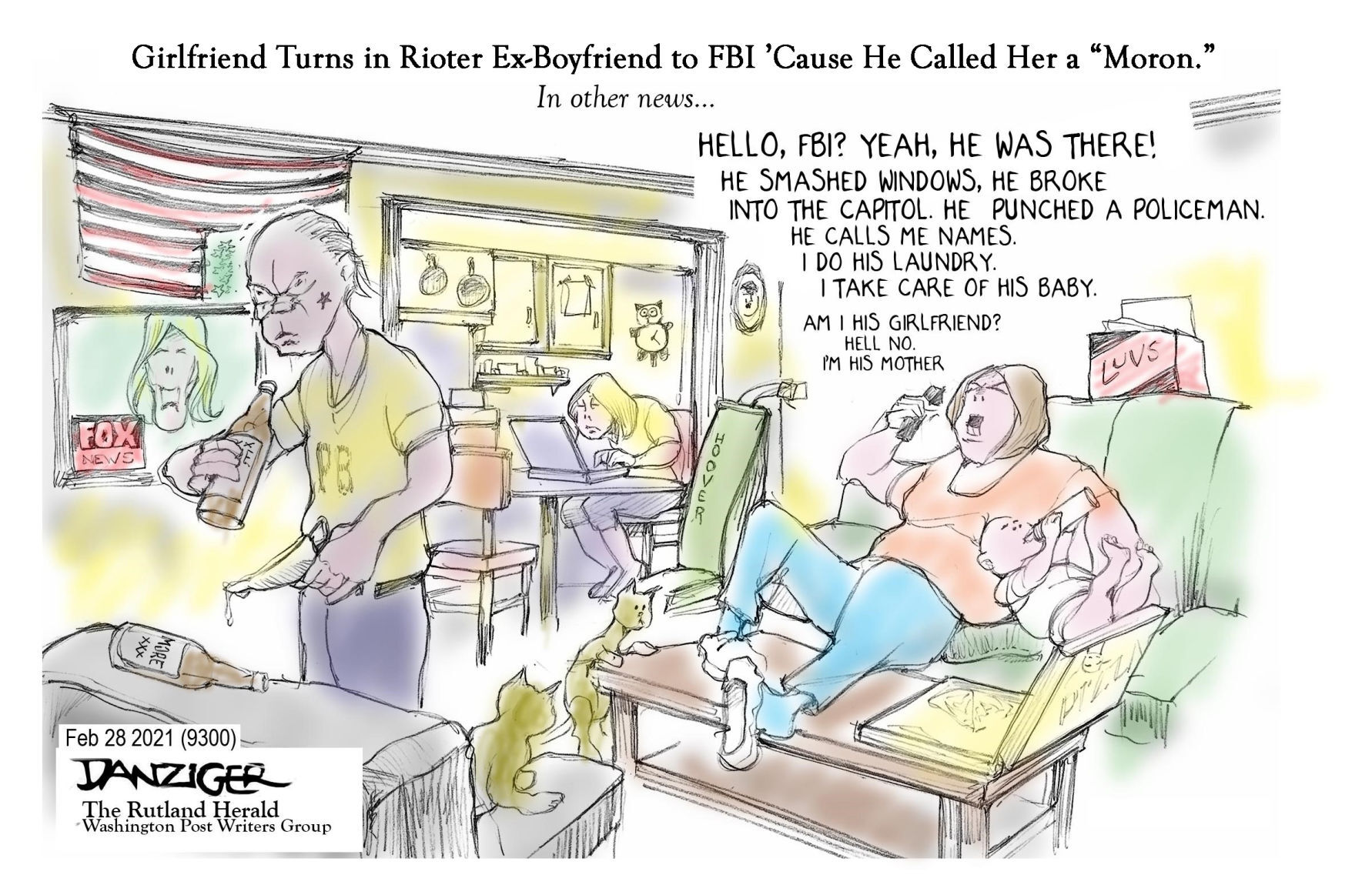 Jeff Danziger cartoon